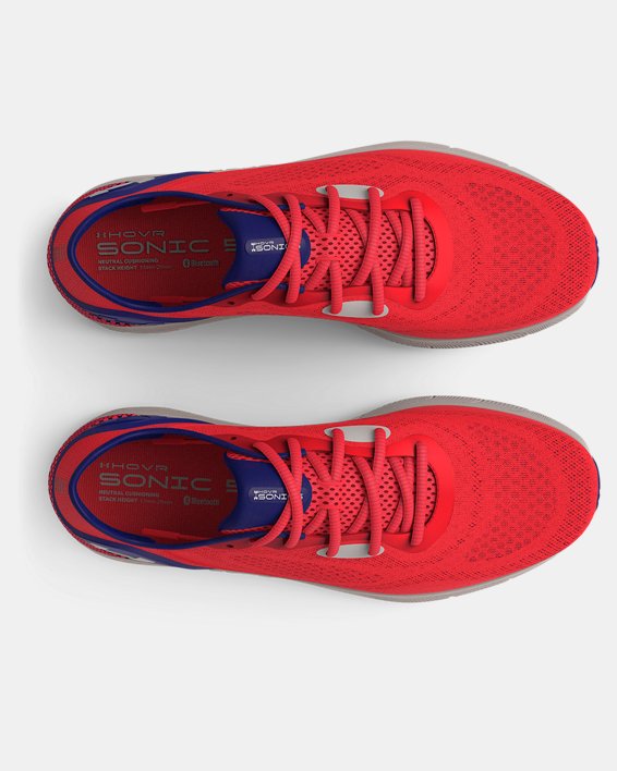 Men's UA HOVR™ Sonic 5 Running Shoes, Red, pdpMainDesktop image number 2